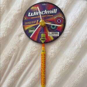 Slinky Brand Windmill Magical Light Show - Yellow and Orange